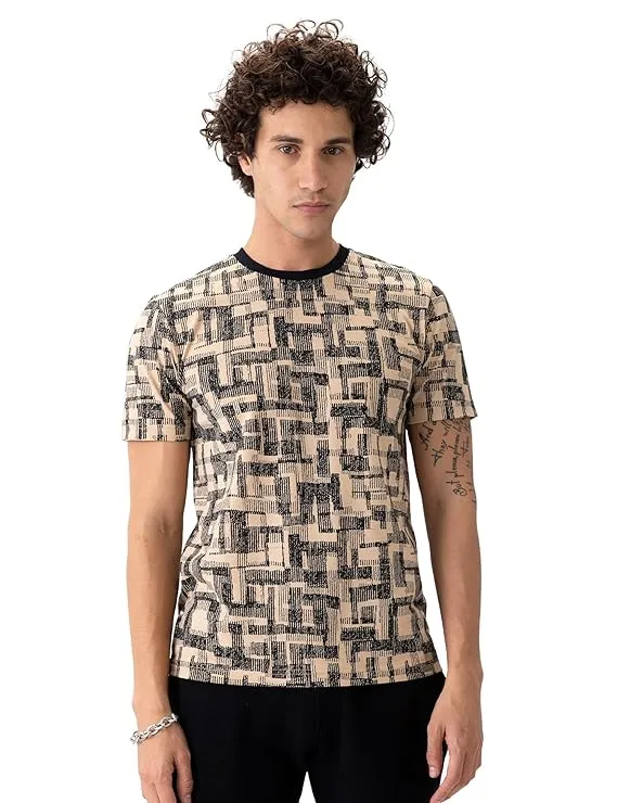 DAMENSCH Statement Printed Crew TEES